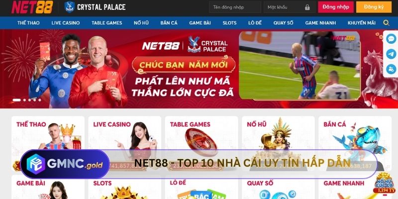 Net88 - Top 10 nhà cái uy tín hấp dẫn