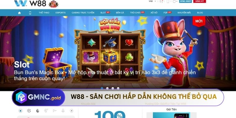W88 - Sân chơi hấp dẫn không thể bỏ qua