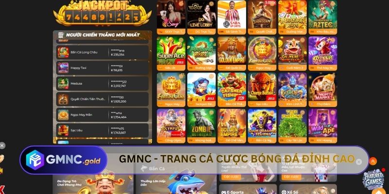 GMNC - Trang cá cược bóng đá đỉnh cao