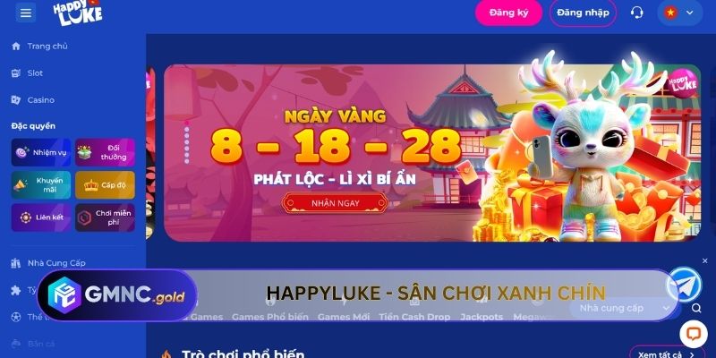 Happyluke - Sân chơi xanh chín cho cược thủ