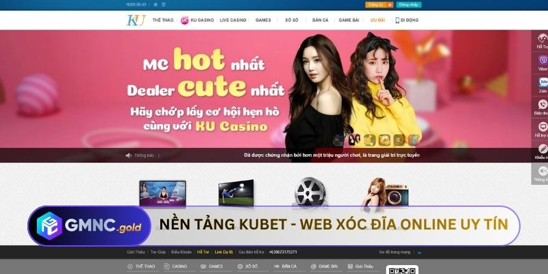Nền tảng Kubet - Web xóc đĩa online uy tín