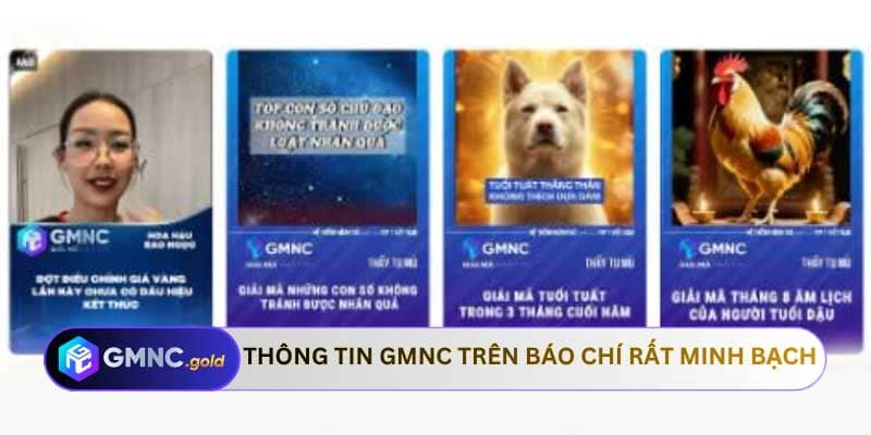 Thông tin GMNC trên báo chí rất minh bạch